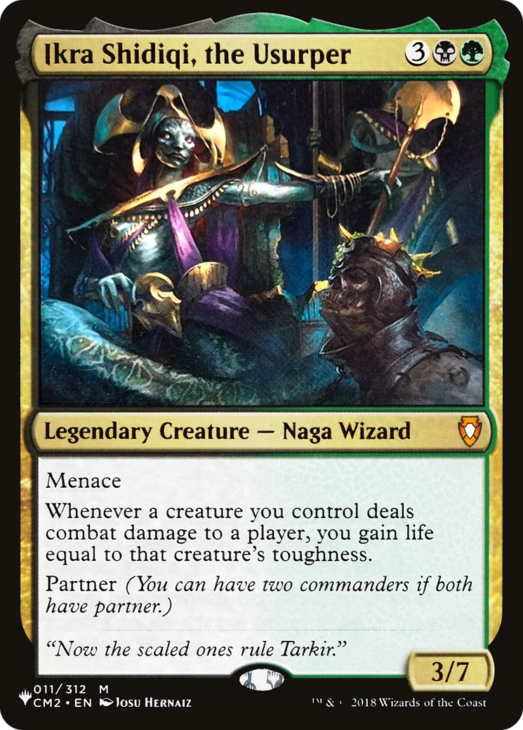 Ikra Shidiqi, the Usurper (LIST-CM2-11) - The List Foil