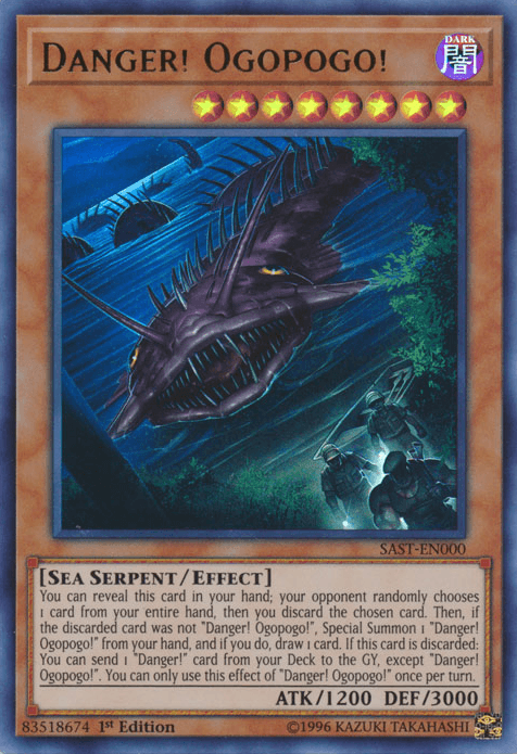 Danger! Ogopogo! [SAST-EN000] Ultra Rare - Josh's Cards