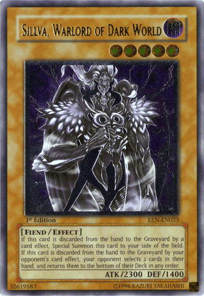 Sillva, Warlord of Dark World [EEN-EN023] Ultimate Rare - Josh's Cards