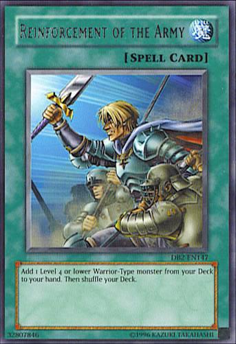 Reinforcement of the Army [DB2-EN147] Rare - Josh's Cards