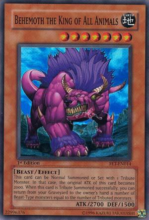 Behemoth the King of All Animals [FET-EN014] Super Rare - Josh's Cards