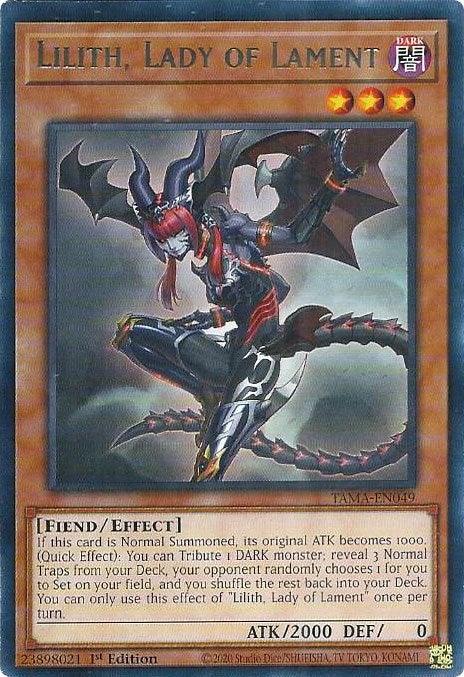 Lilith, Lady of Lament [TAMA-EN049] Rare - Josh's Cards