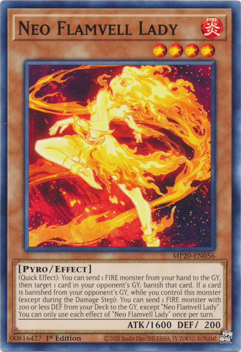 Neo Flamvell Lady [MP20-EN056] Common - Josh's Cards