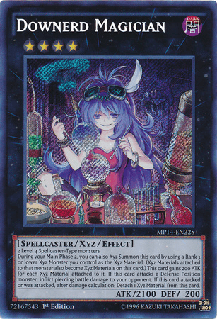 Downerd Magician [MP14-EN225] Secret Rare - Josh's Cards