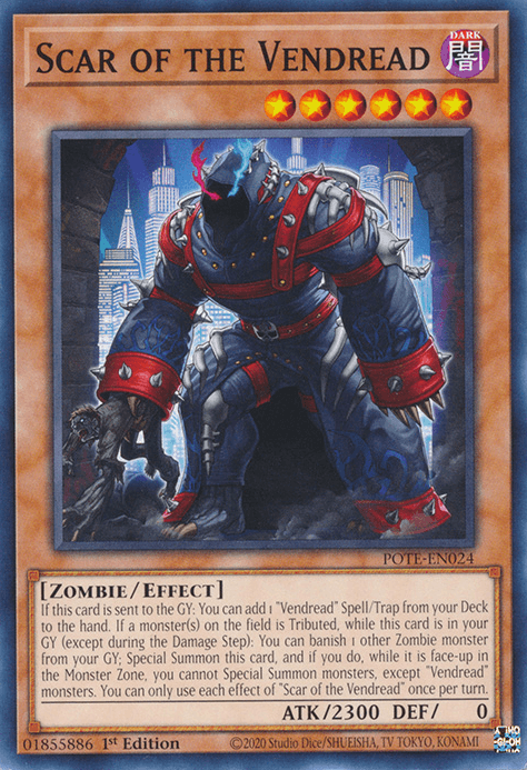 Scar of the Vendread [POTE-EN024] Common - Josh's Cards