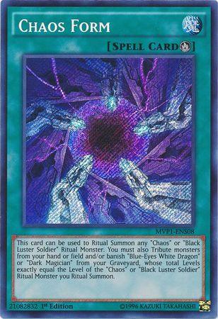Chaos Form [MVP1-ENS08] Secret Rare - Josh's Cards