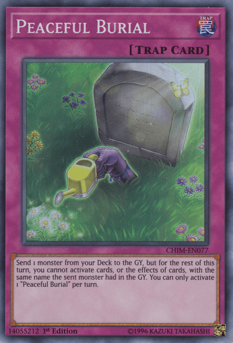 Peaceful Burial [CHIM-EN077] Super Rare - Josh's Cards