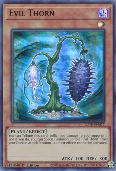 Evil Thorn [GFTP-EN077] Ultra Rare - Josh's Cards