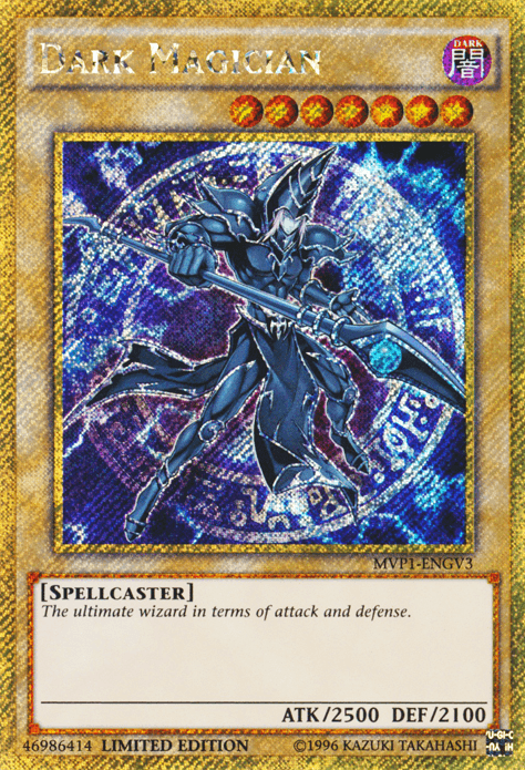 Dark Magician [MVP1-ENGV3] Gold Secret Rare - Josh's Cards