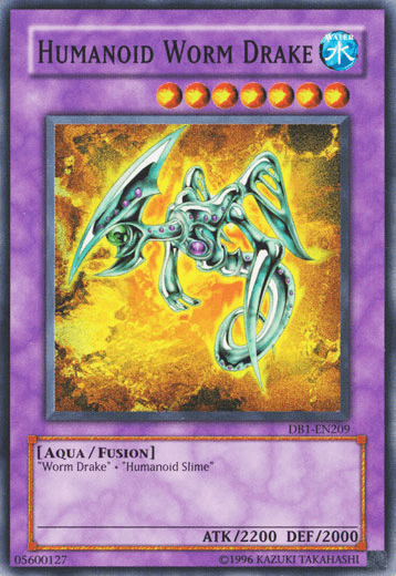 Humanoid Worm Drake [DB1-EN209] Common - Josh's Cards