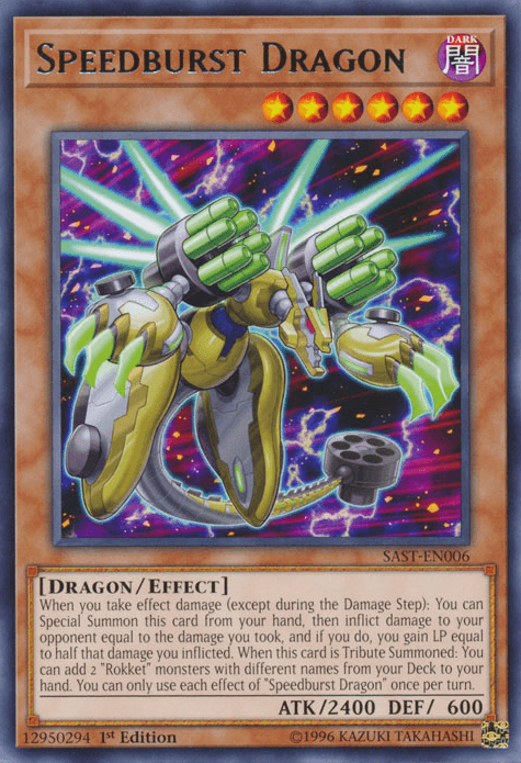 Speedburst Dragon [SAST-EN006] Rare - Josh's Cards