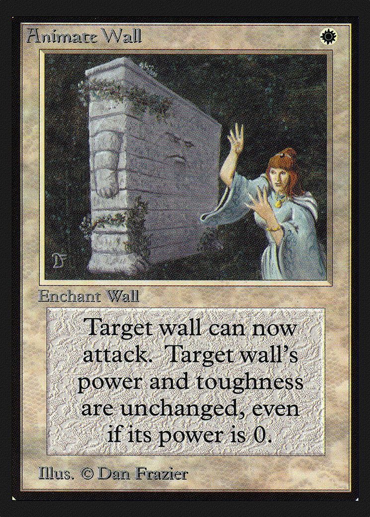 Animate Wall (CED-) - Collectors' Edition