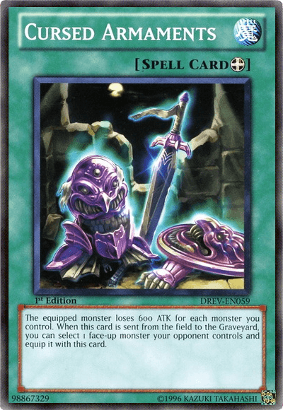 Cursed Armaments [DREV-EN059] Common - Josh's Cards