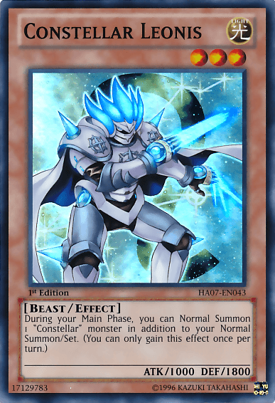 Constellar Leonis [HA07-EN043] Super Rare - Josh's Cards