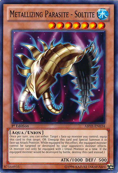 Metallizing Parasite - Soltite [ABYR-EN034] Common - Josh's Cards