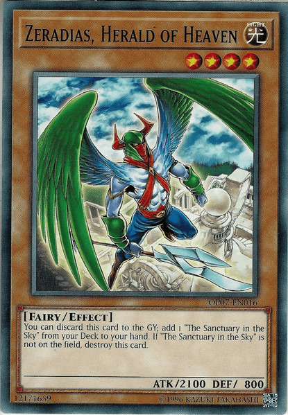 Zeradias, Herald of Heaven [OP07-EN016] Common - Josh's Cards