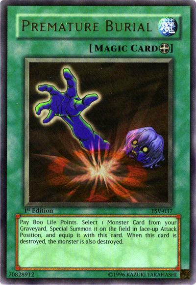 Premature Burial [PSV-037] Ultra Rare - Josh's Cards
