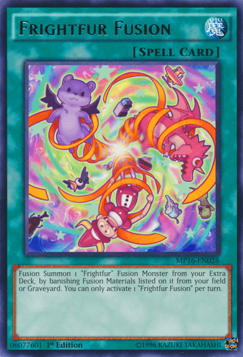 Frightfur Fusion [MP16-EN026] Rare - Josh's Cards