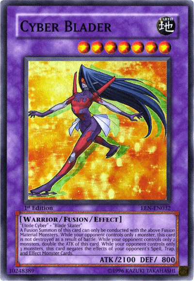 Cyber Blader [EEN-EN032] Super Rare - Josh's Cards