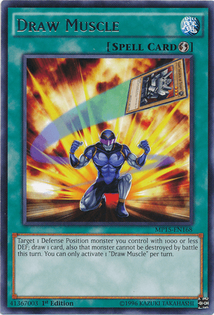 Draw Muscle [MP15-EN168] Rare - Josh's Cards