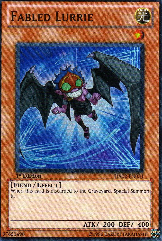 Fabled Lurrie [HA02-EN031] Super Rare - Josh's Cards