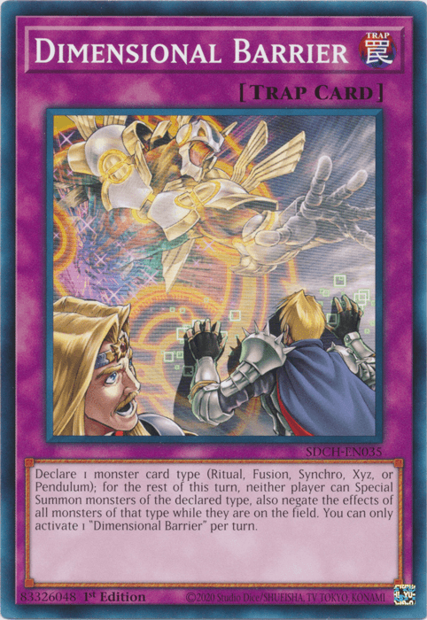 Dimensional Barrier [SDCH-EN035] Common - Josh's Cards