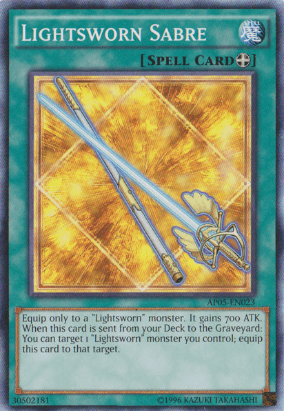 Lightsworn Sabre [AP05-EN023] Common - Josh's Cards