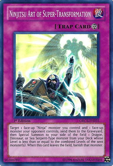 Ninjitsu Art of Super-Transformation [ORCS-EN075] Super Rare - Josh's Cards