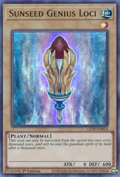 Sunseed Genius Loci [GFTP-EN014] Ultra Rare - Josh's Cards