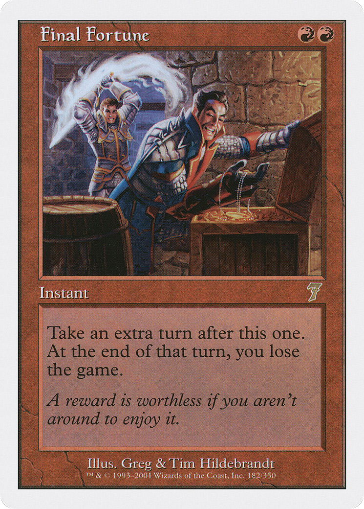 Final Fortune [Seventh Edition] Foil
