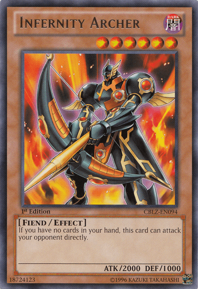 Infernity Archer [CBLZ-EN094] Rare - Josh's Cards