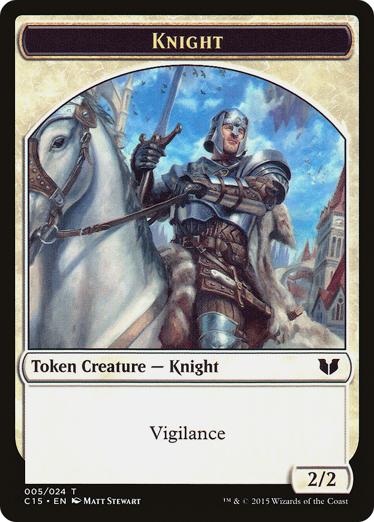 Knight (C15-005) - Commander 2015 Tokens