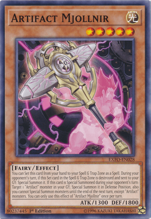 Artifact Mjollnir [EXFO-EN028] Common - Josh's Cards