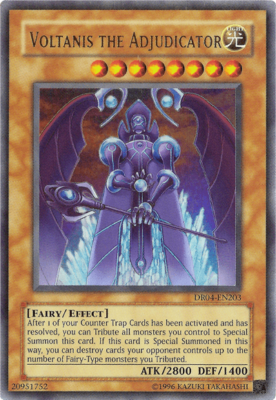 Voltanis the Adjudicator [DR04-EN203] Ultra Rare - Josh's Cards