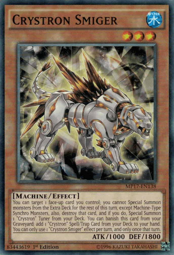 Crystron Smiger [MP17-EN138] Common - Josh's Cards