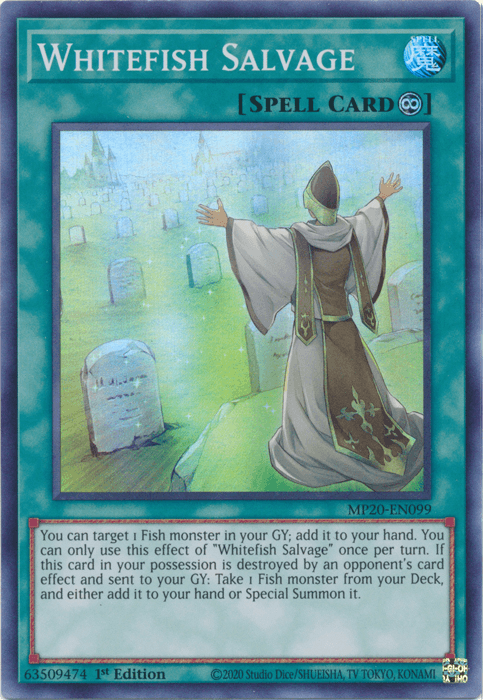 Whitefish Salvage [MP20-EN099] Super Rare - Josh's Cards