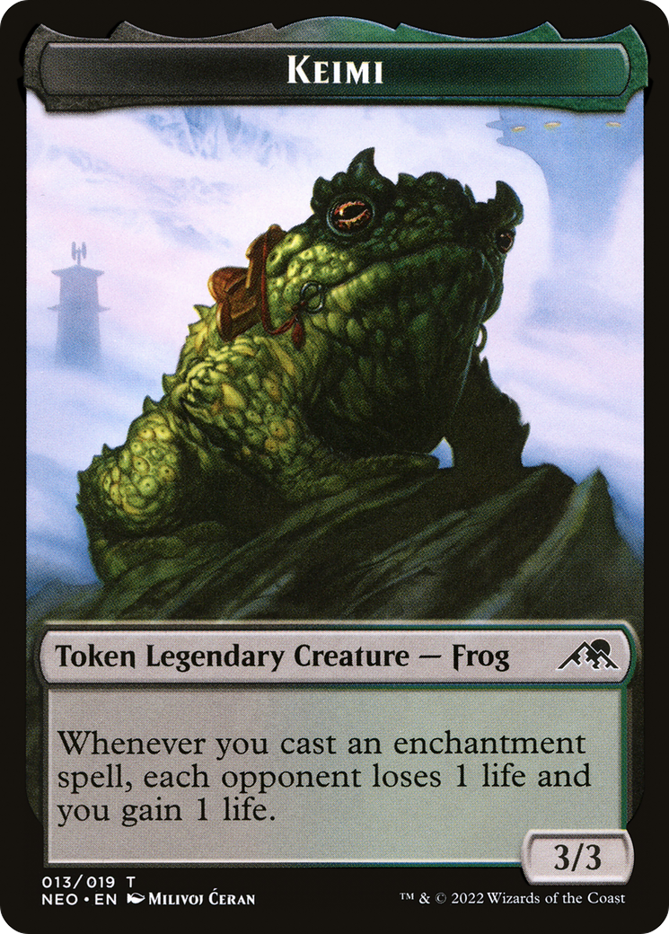 Keimi (NEO-013) - Kamigawa: Neon Dynasty Tokens