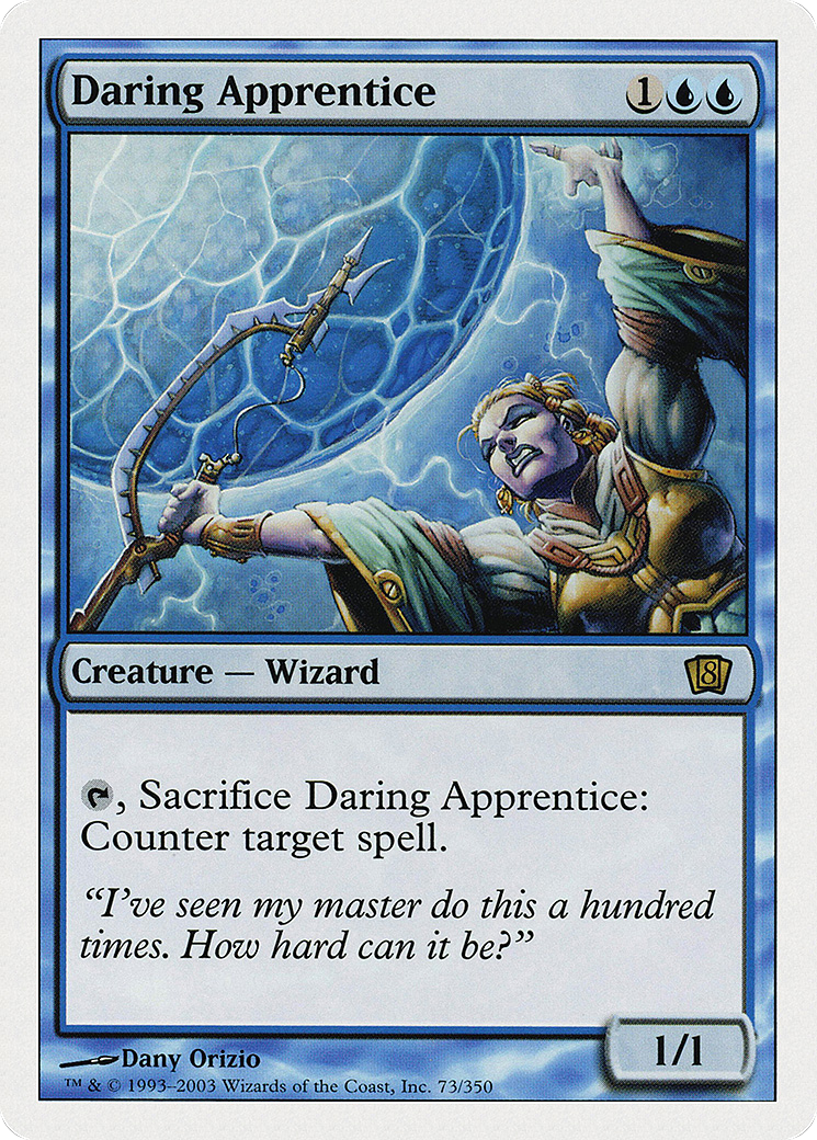 Daring Apprentice [Eighth Edition] Foil