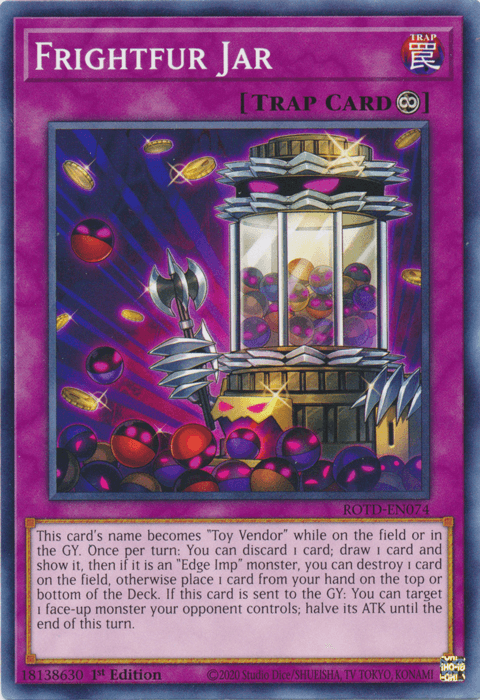 Frightfur Jar [ROTD-EN074] Common - Josh's Cards