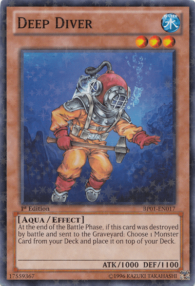 Deep Diver [BP01-EN017] Starfoil Rare - Josh's Cards
