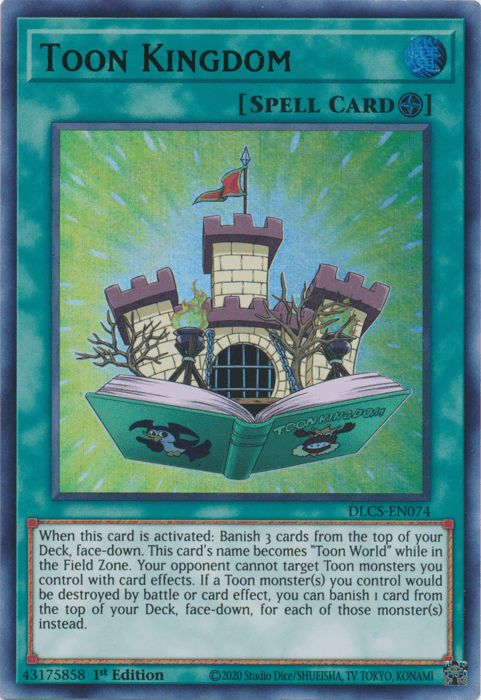 Toon Kingdom (Green) [DLCS-EN074] Ultra Rare - Josh's Cards