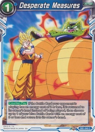 Desperate Measures (Reprint) (DB1-040) [Battle Evolution Booster] Parallel Foil