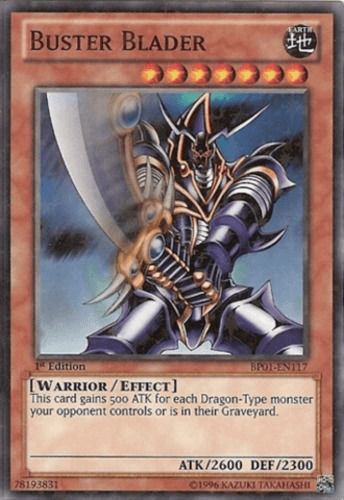 Buster Blader [BP01-EN117] Starfoil Rare - Josh's Cards