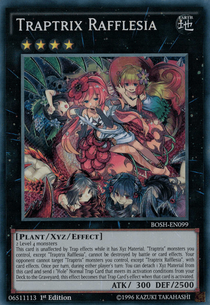 Traptrix Rafflesia [BOSH-EN099] Secret Rare - Josh's Cards