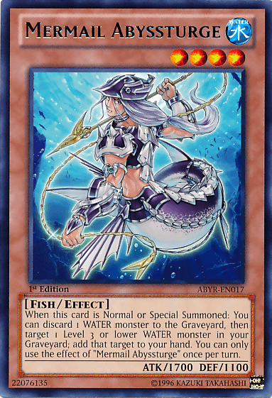 Mermail Abyssturge [ABYR-EN017] Rare - Josh's Cards