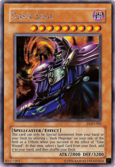 Dark Sage [DOD-002] Prismatic Secret Rare - Josh's Cards