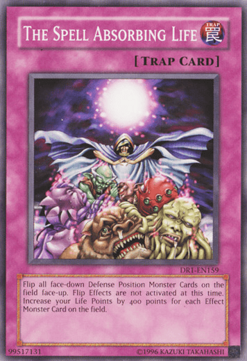 The Spell Absorbing Life [DR1-EN159] Common - Josh's Cards