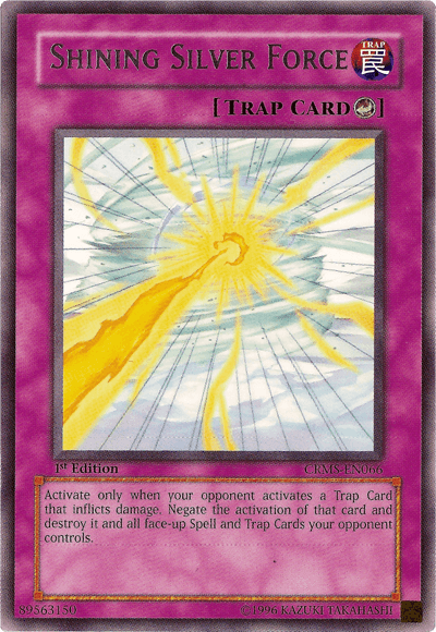 Shining Silver Force [CRMS-EN066] Rare - Josh's Cards
