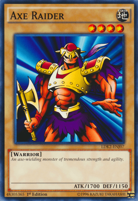 Axe Raider [LDK2-ENJ07] Common - Josh's Cards