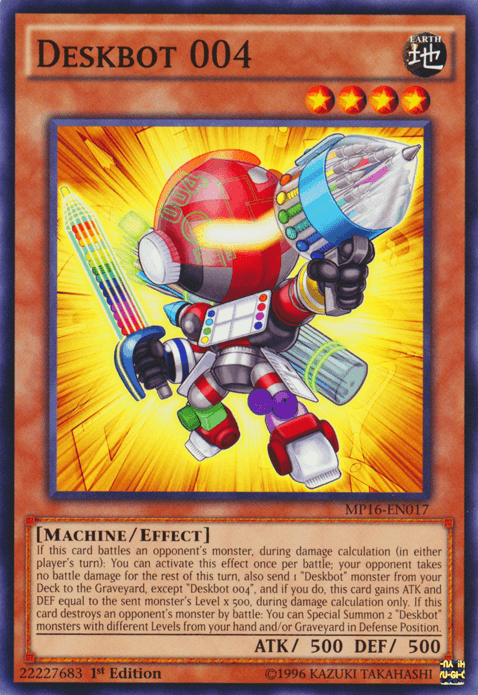 Deskbot 004 [MP16-EN017] Common - Josh's Cards